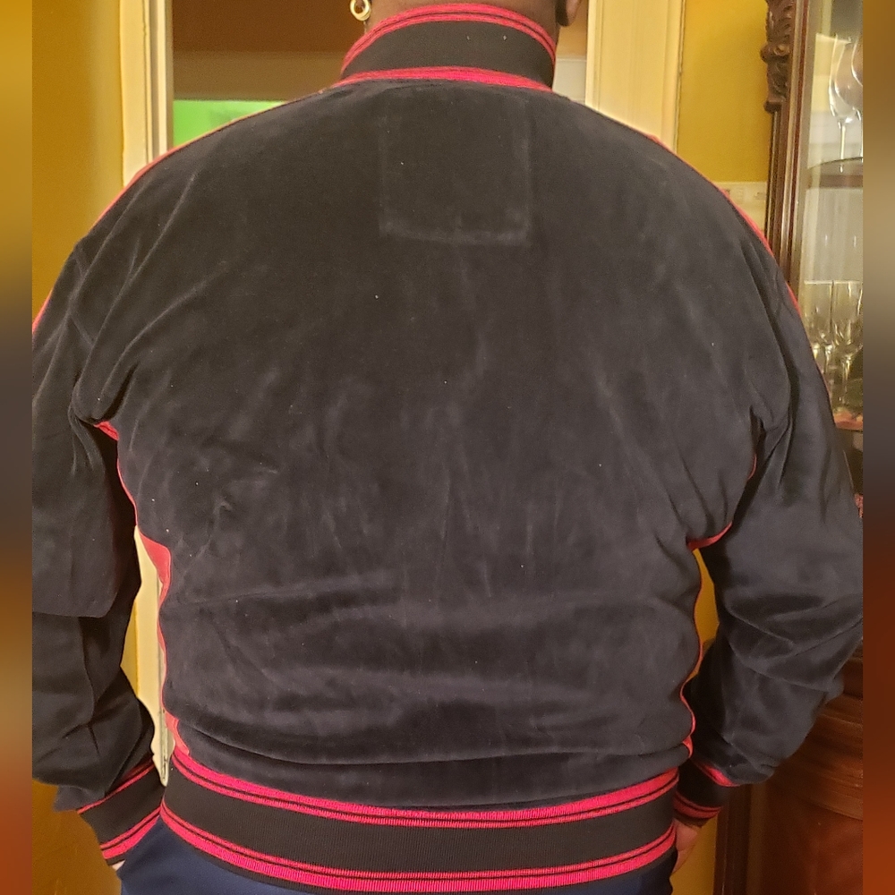 Throwback Velour Jacket - image 2